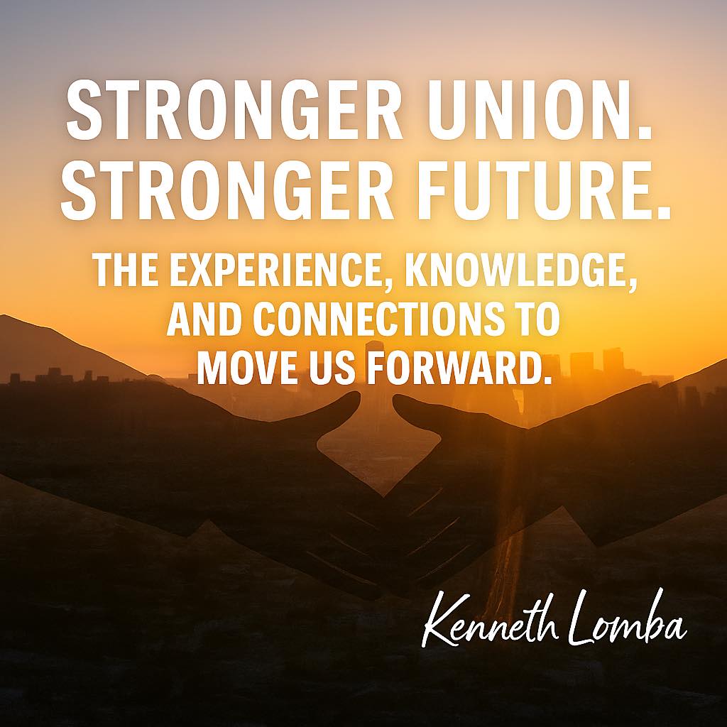 Kenneth Lomba - Stronger Union, Stronger Future